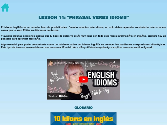 PORTAFOLIO INGLES/LESSON 11 screenshot