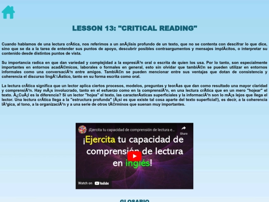 PORTAFOLIO INGLES/LESSON 13 screenshot
