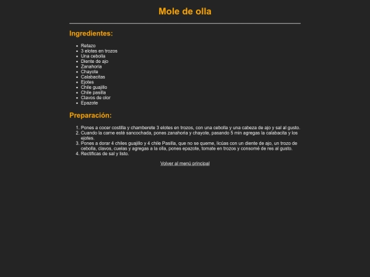 MoleDeOlla screenshot