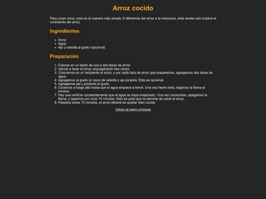 arrozcocido screenshot
