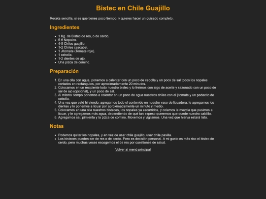 bistek-en-chile-guajillo screenshot