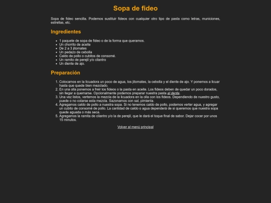 sopa-de-fideo screenshot