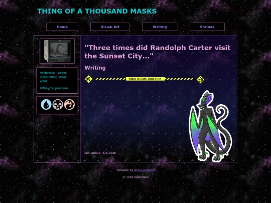writing screenshot