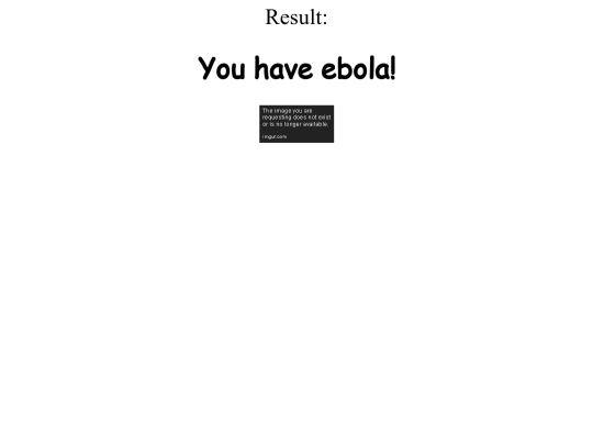 results screenshot