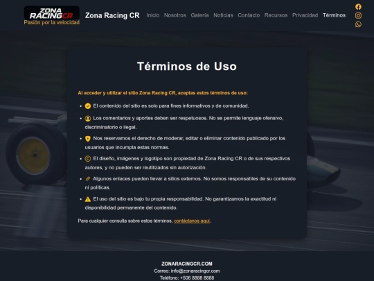 terminos screenshot