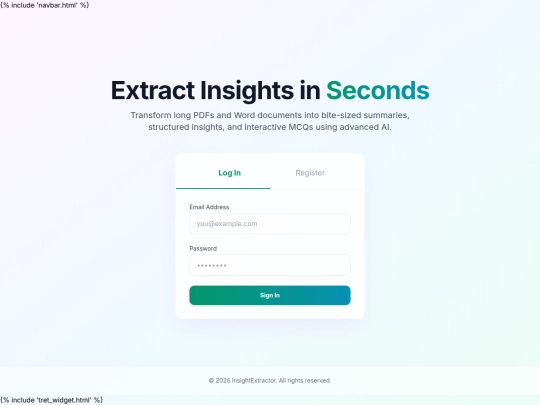 TEXT SUMMARIZER screenshot