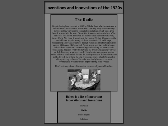 pages/radio screenshot
