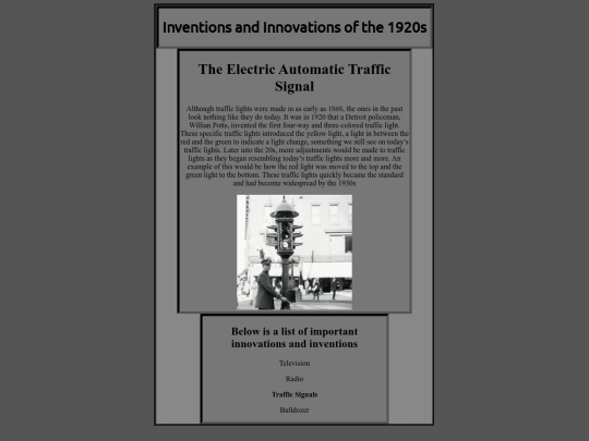 pages/traffic screenshot