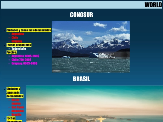 PROYECTOFINAL/DestinosAmericaDelSur screenshot