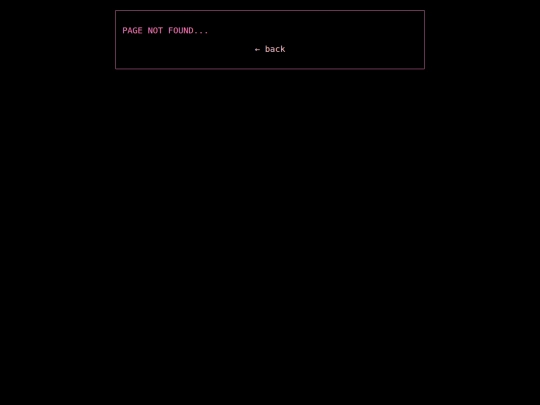 not_found screenshot