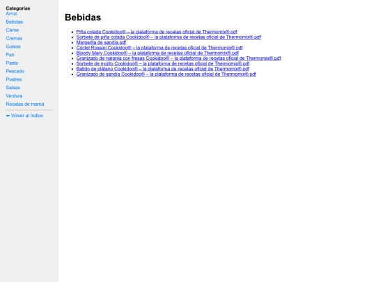 Bebidas screenshot