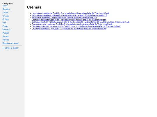 Cremas screenshot
