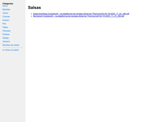 Salsas screenshot