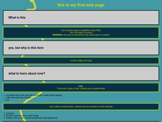 myfirstwebpage screenshot