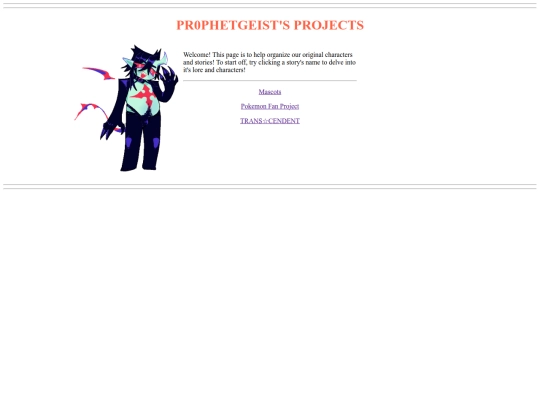 projects screenshot