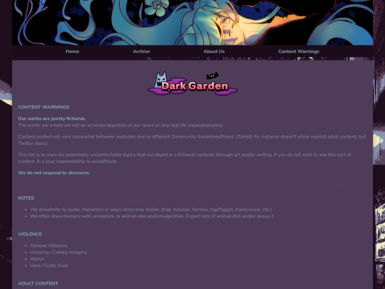 warnings screenshot