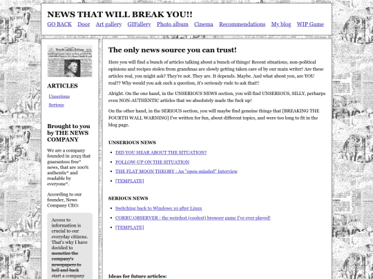 news screenshot