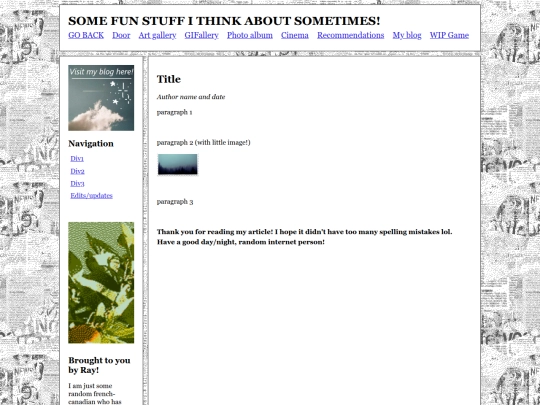 news/serioustemplate screenshot