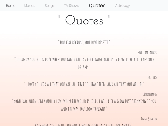 pages/quotes screenshot