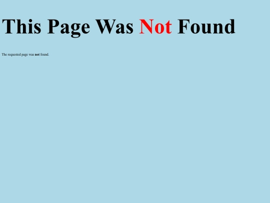 not_found screenshot