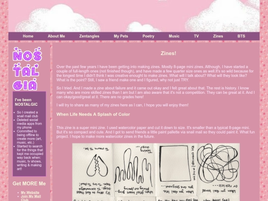 Zines screenshot