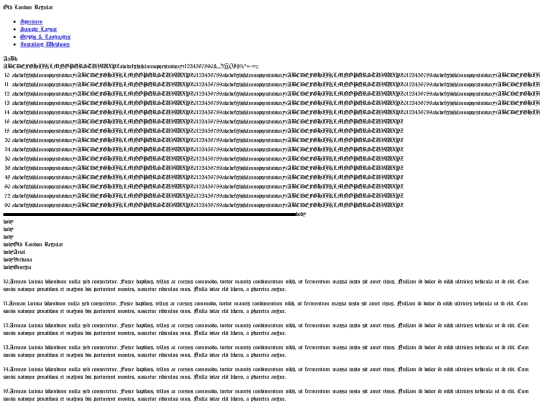 webfontkit-20220420-024723/oldlondon-demo screenshot