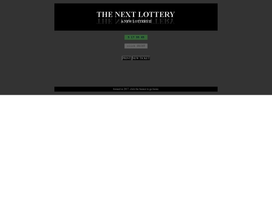 lottery2 screenshot