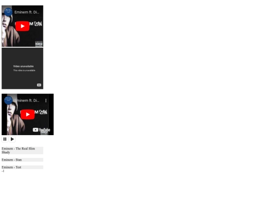 youtube-player screenshot