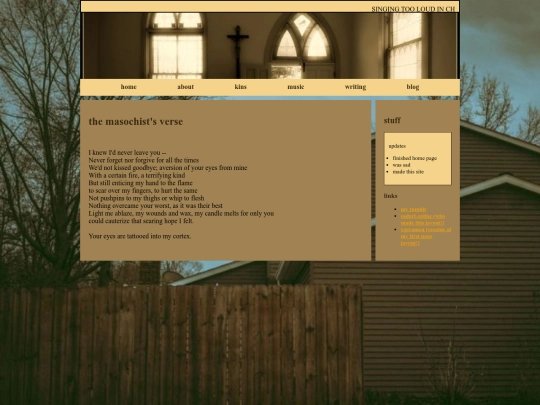 writings/themasochistsverse screenshot