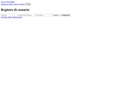 registro screenshot
