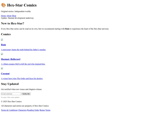Index screenshot