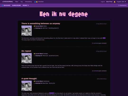 livejournal screenshot