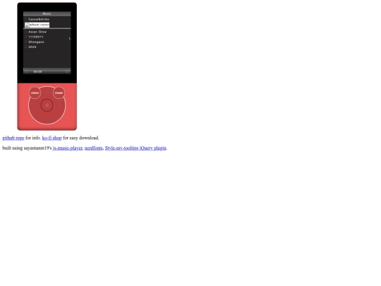 mp3 screenshot