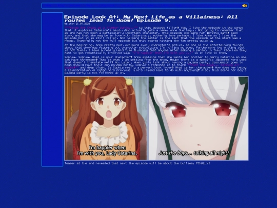 blog/blog0000025_EpisodeLookAt_MyNextLifeAsAVillainessAllRoutesLeadToDoomEpisode9 screenshot