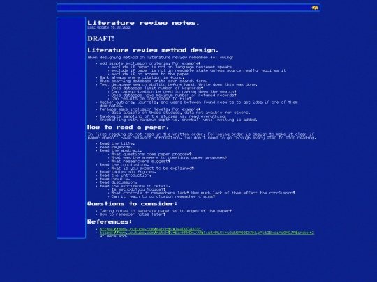 literature/LiteratureReviewNotes screenshot