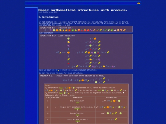 math/Structures screenshot