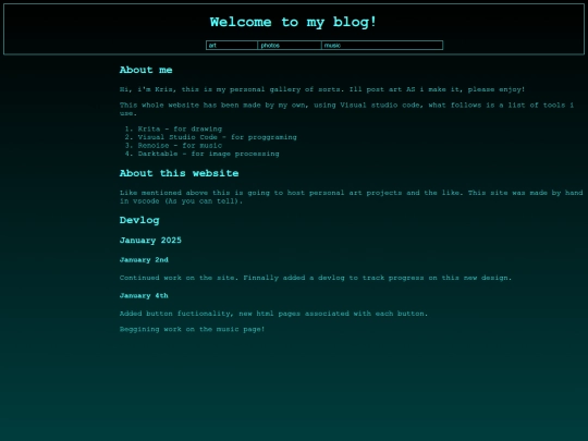 index screenshot