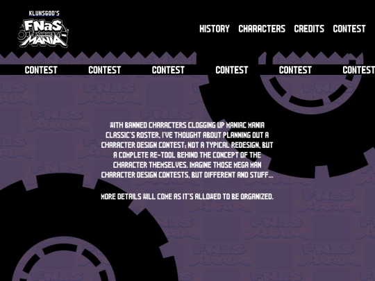 Contest screenshot