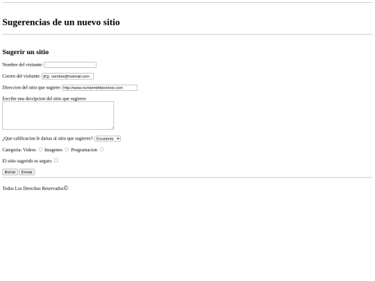 sugerencias screenshot