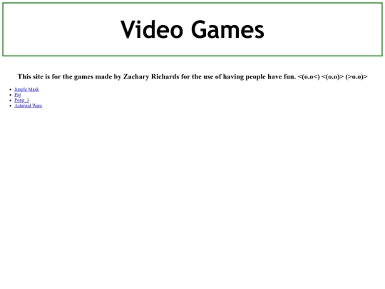 vidgames/videogames screenshot