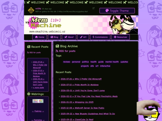 archive screenshot