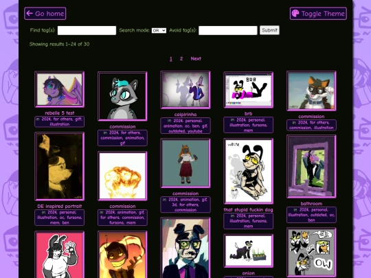 gallery-test screenshot