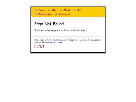 not_found screenshot