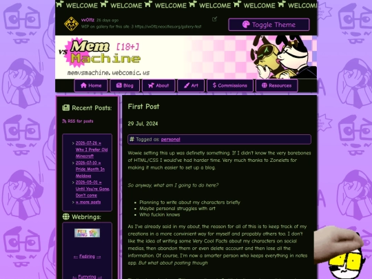 posts/2024-07-29-First-Post screenshot