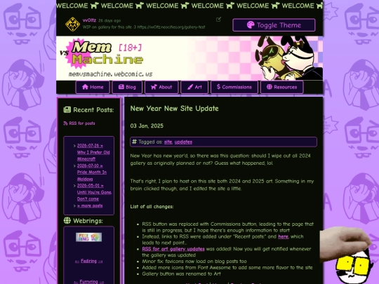 posts/2025-01-03-New-Year-New-Site-Update screenshot