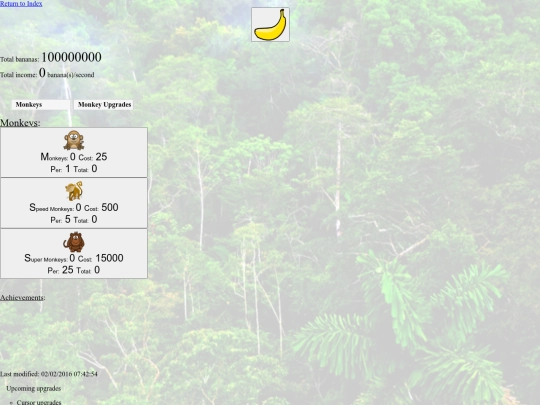 bananaclicker screenshot