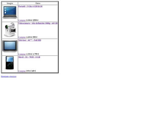 EjerciciosTablas/ejercicioTablas screenshot