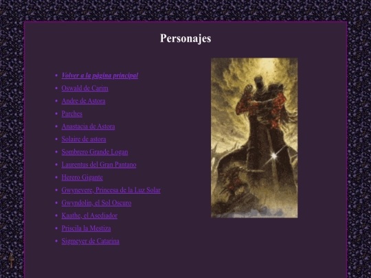 paginas/PaginasDs1/personajes screenshot