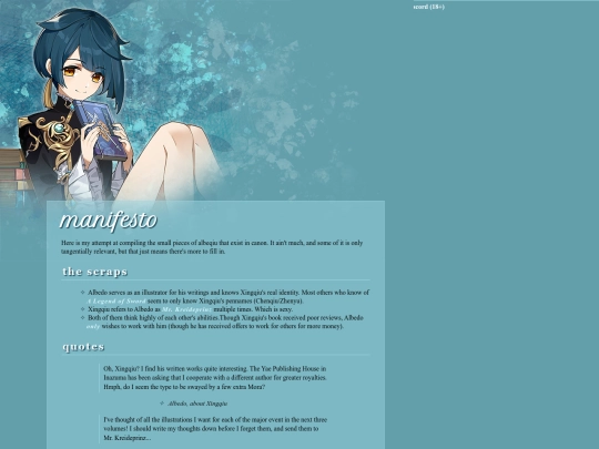 manifesto screenshot