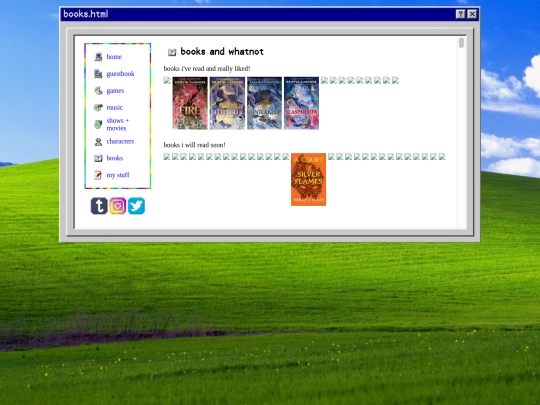 books screenshot